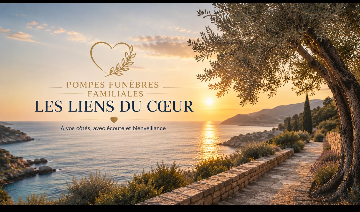 Les Liens du Cœur, pompes funèbres familiales à Saint-Raphaël — à vos côtés, avec écoute et bienveillance
